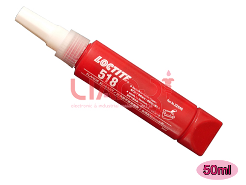 Loctite 518 Gasket Sealant 51845, 300 ml Cartridge, Red