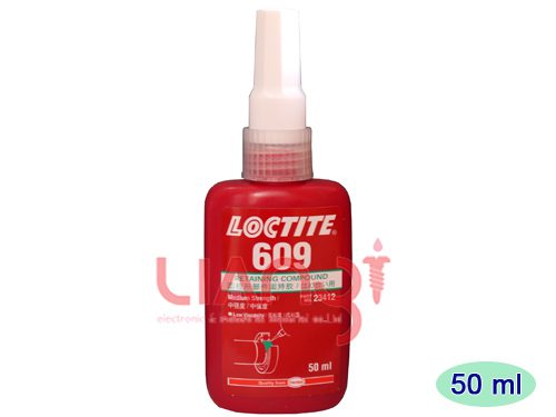 圓形配件固定劑 609 50ml Loctite