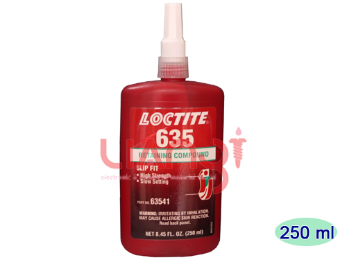 圓形配件固定劑 635 250ml Loctite