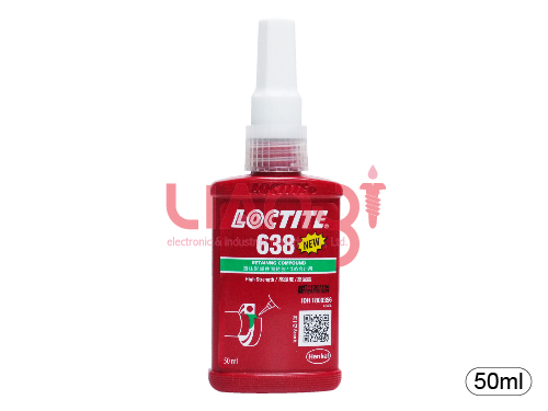 圓形配件固定劑 638 50ml Loctite