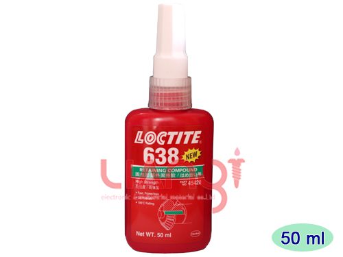 圓形配件固定劑 638 50ml Loctite