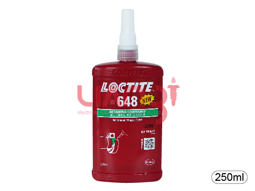 圓形配件固定劑 648 250ml Loctite